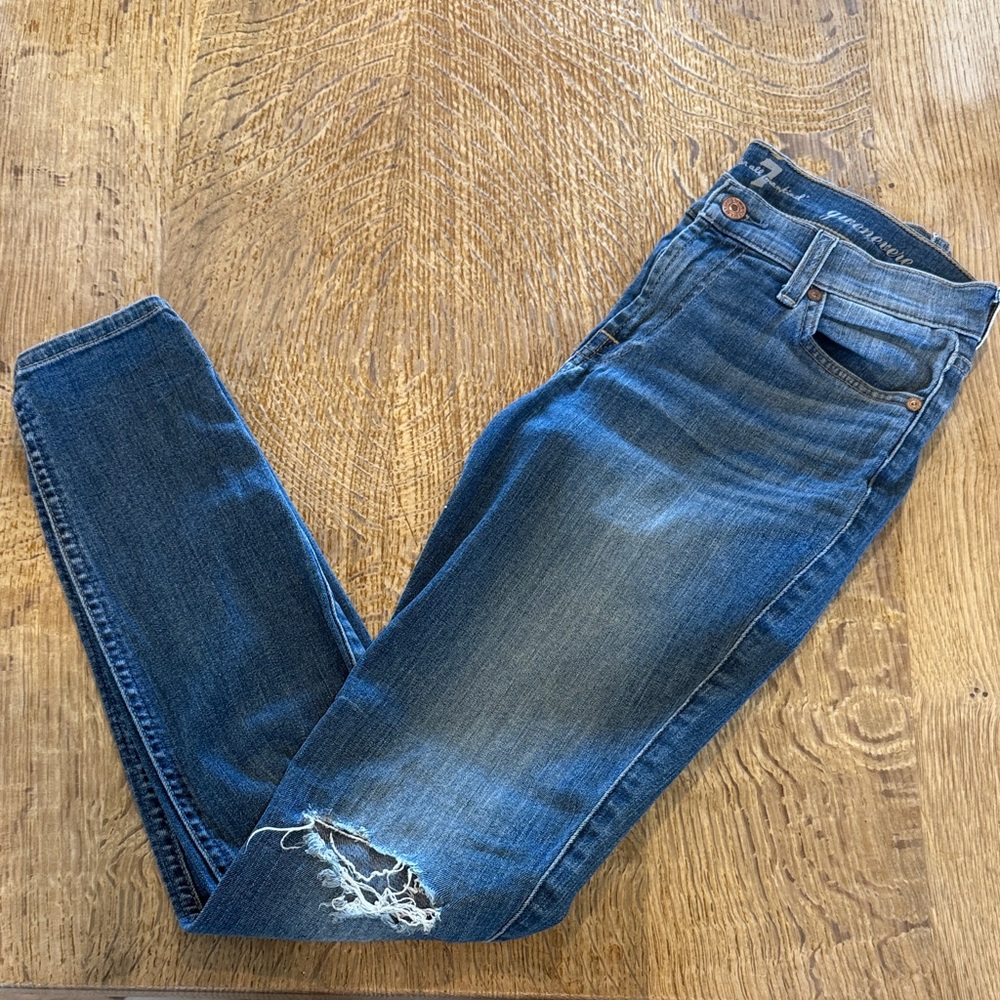 7 for all mankind jeans size 27